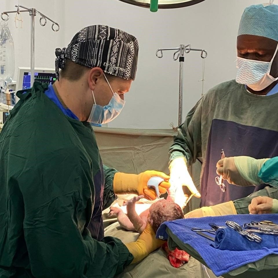 baby being born